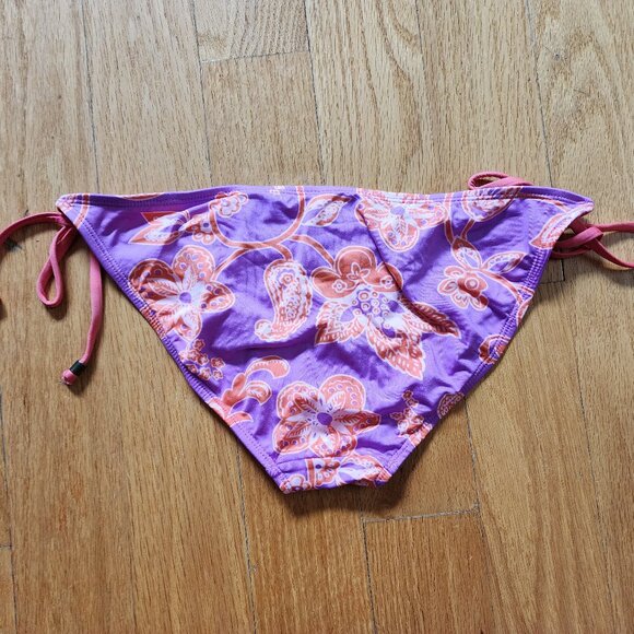 Old Navy Pink/Purple Paisley Bikini Bottom Size Medium - Picture 6 of 10